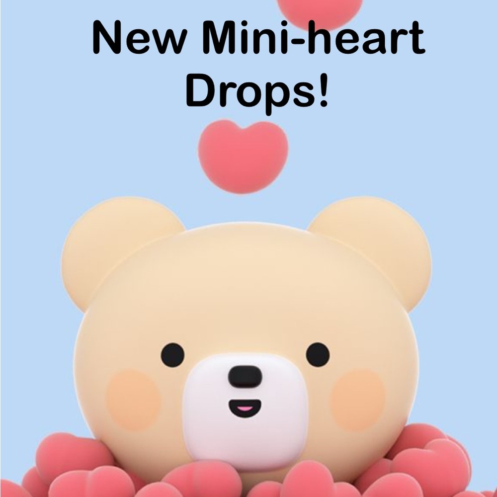 New Mini-heart Drops! 💕👀💕